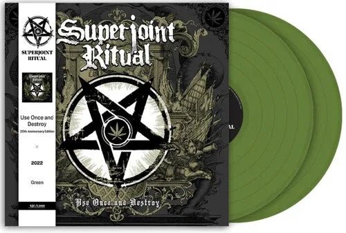 Superjoint Ritual - Use Once And Destroy (Indie Exclusive, Green Vinyl, Anniversary Edition) (2 LP) - Joco Records
