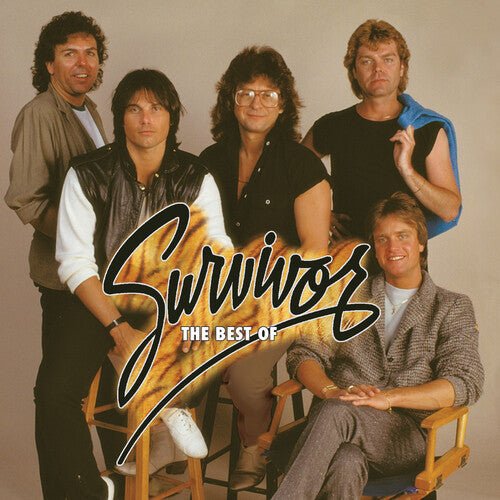 Survivor - The Best Of Survivor (180 Gram, Poster & Gatefold Cover) (Black & Blue Swirl Vinyl) (2 LP) - Joco Records
