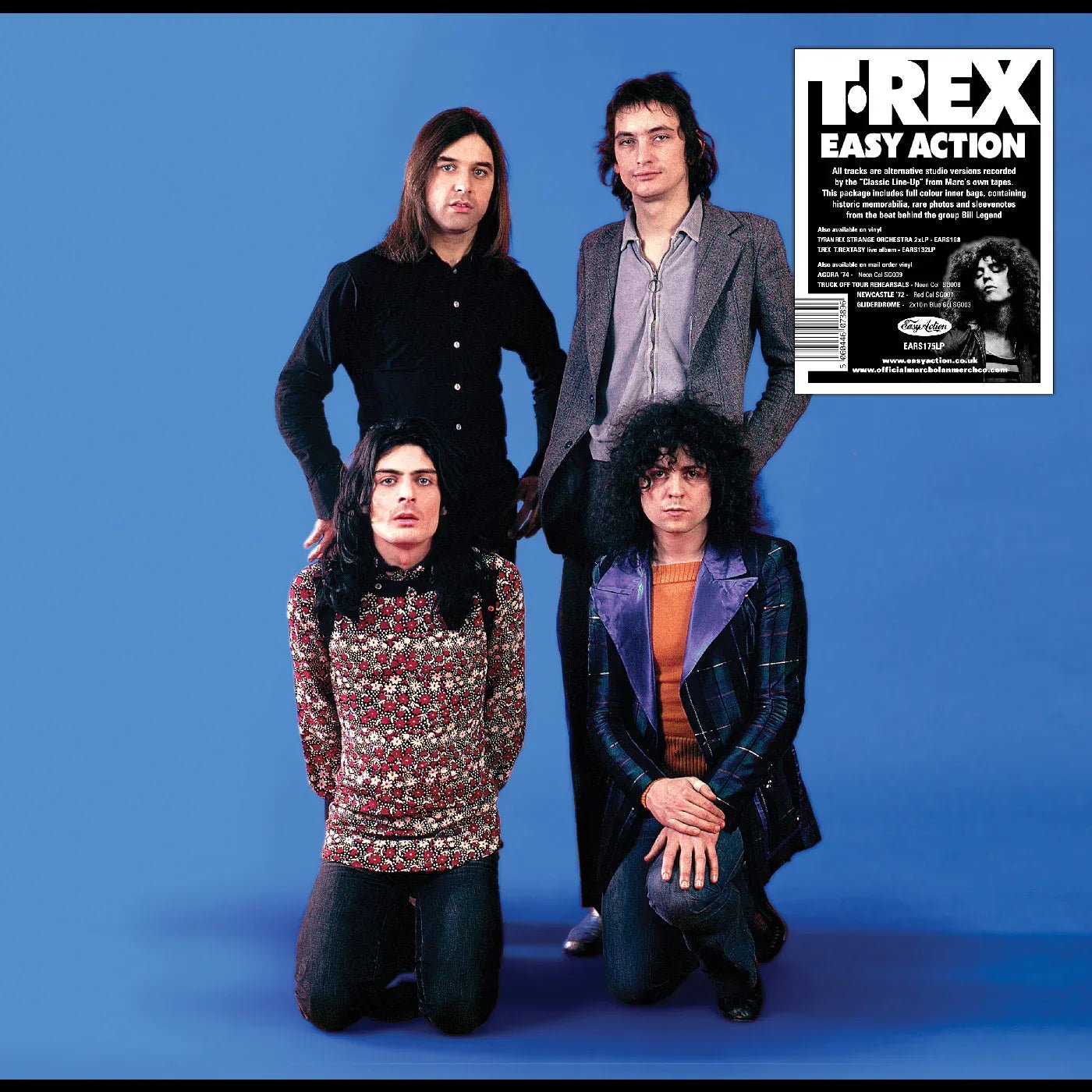 T. Rex - Easy Action (Blue + Orange Vinyl) (2 LP) - Joco Records