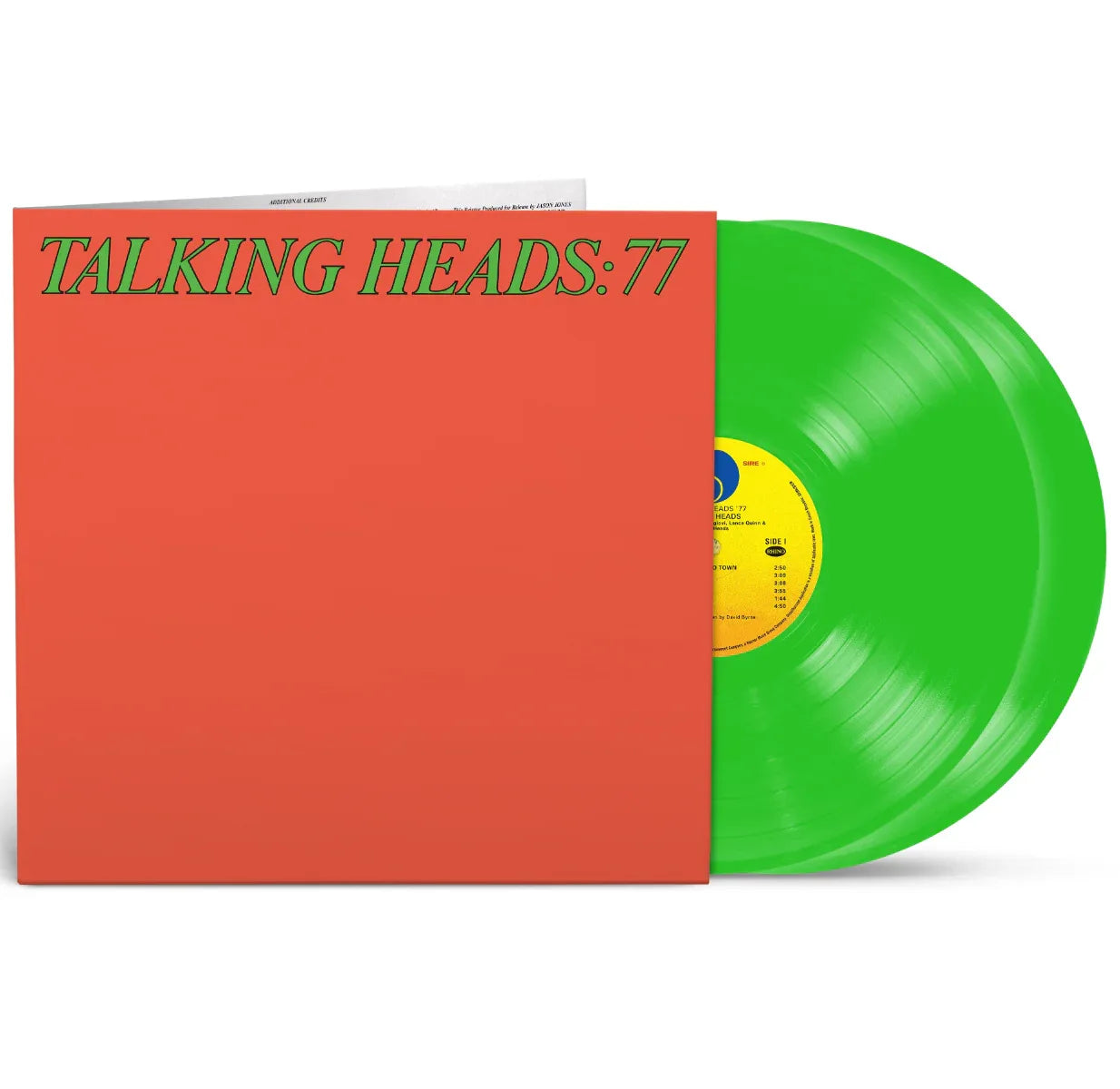 Talking Heads - Talking Heads: 77 (Limited Edition, Transparent Green Vinyl) (2 LP) - Joco Records