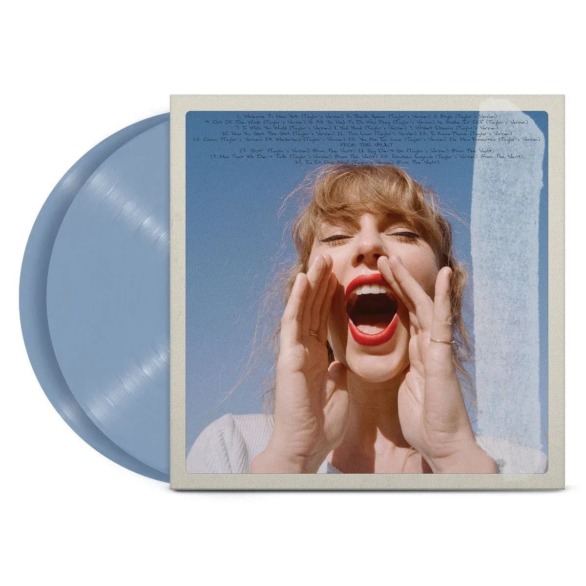Taylor Swift - 1989 (Taylor's Version) (2 LP, Crystal Skies Blue Vinyl) - Joco Records