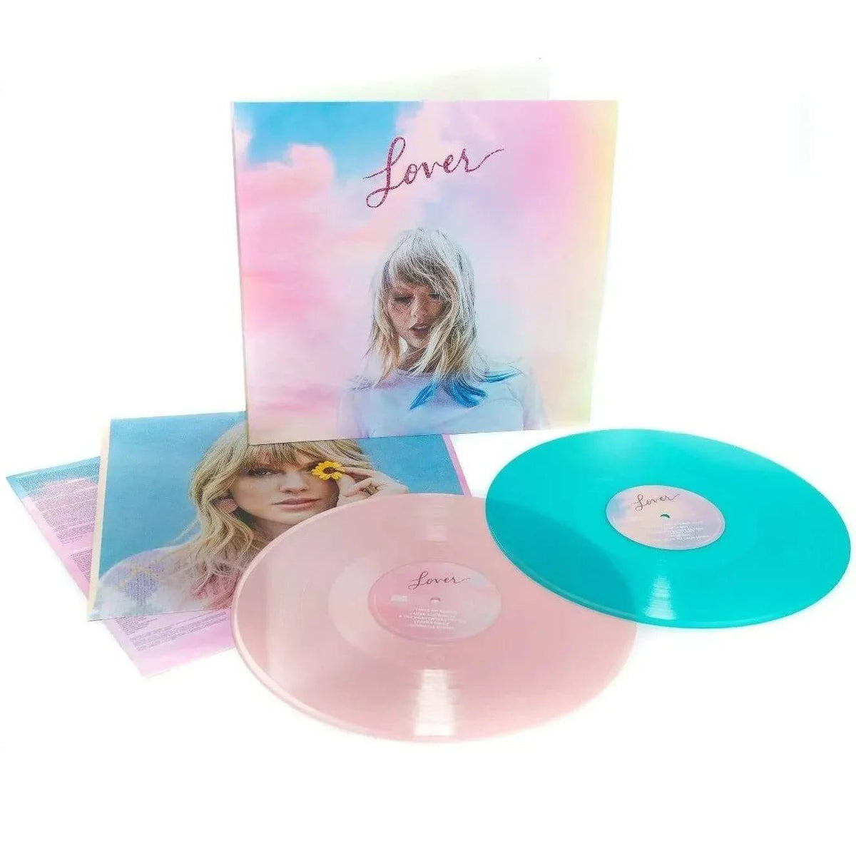 Taylor Swift - Lover (Limited Edition, Pink & Blue Transparent Vinyl) (2 LP) - Joco Records