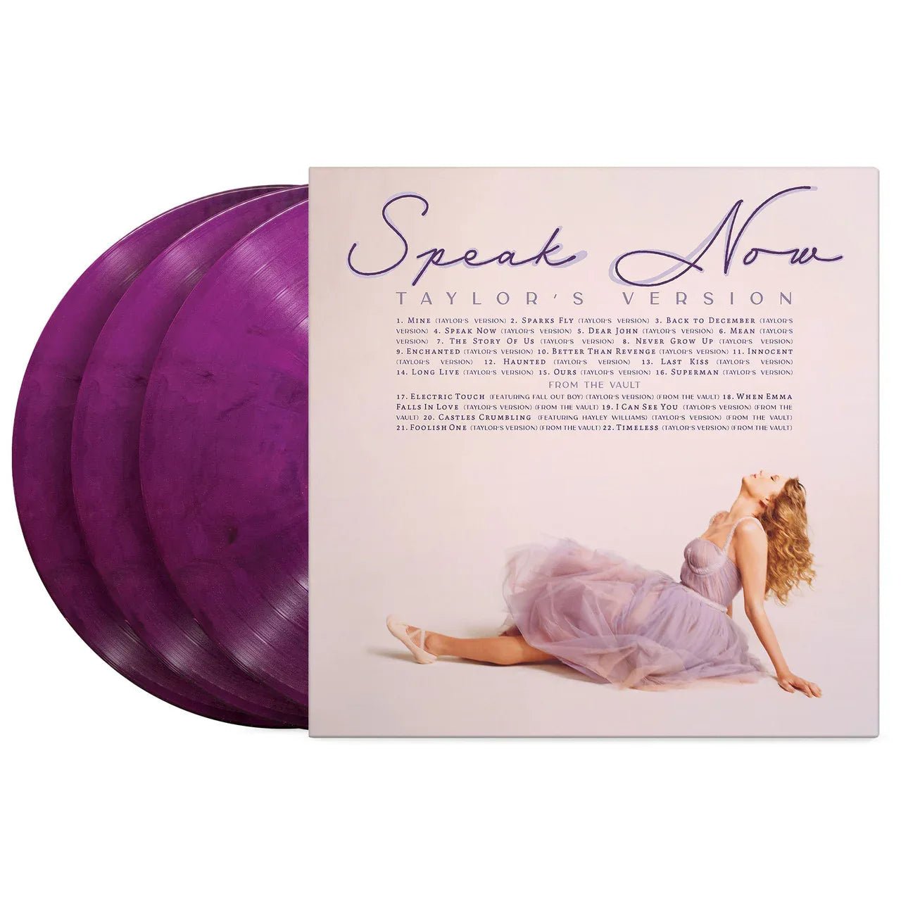 Taylor Swift - Speak Now (Taylor's Version) (Orchid Marble Vinyl) (3 LP) - Joco Records