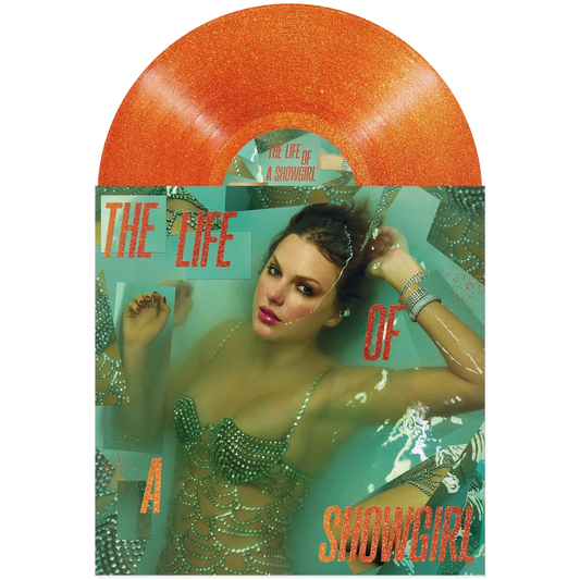 Taylor Swift - The Life Of A Showgirl (Portofino Orange Glitter Vinyl) (LP) - Joco Records