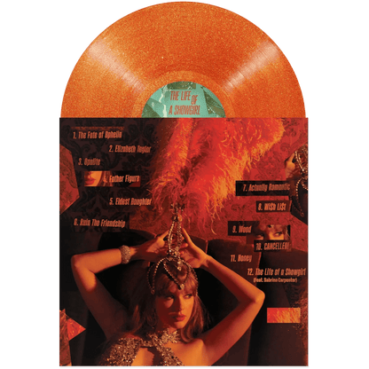 Taylor Swift - The Life Of A Showgirl (Portofino Orange Glitter Vinyl) (LP) - Joco Records
