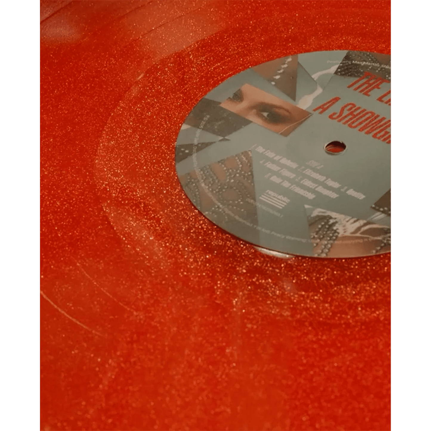 Taylor Swift - The Life Of A Showgirl (Portofino Orange Glitter Vinyl) (LP) - Joco Records