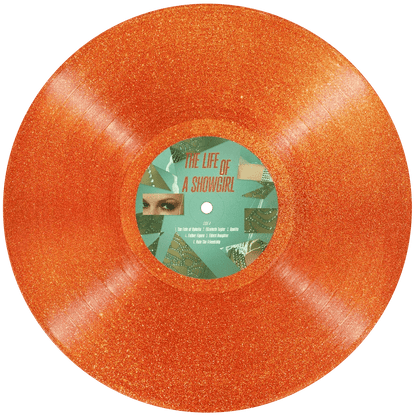 Taylor Swift - The Life Of A Showgirl (Portofino Orange Glitter Vinyl) (LP) - Joco Records
