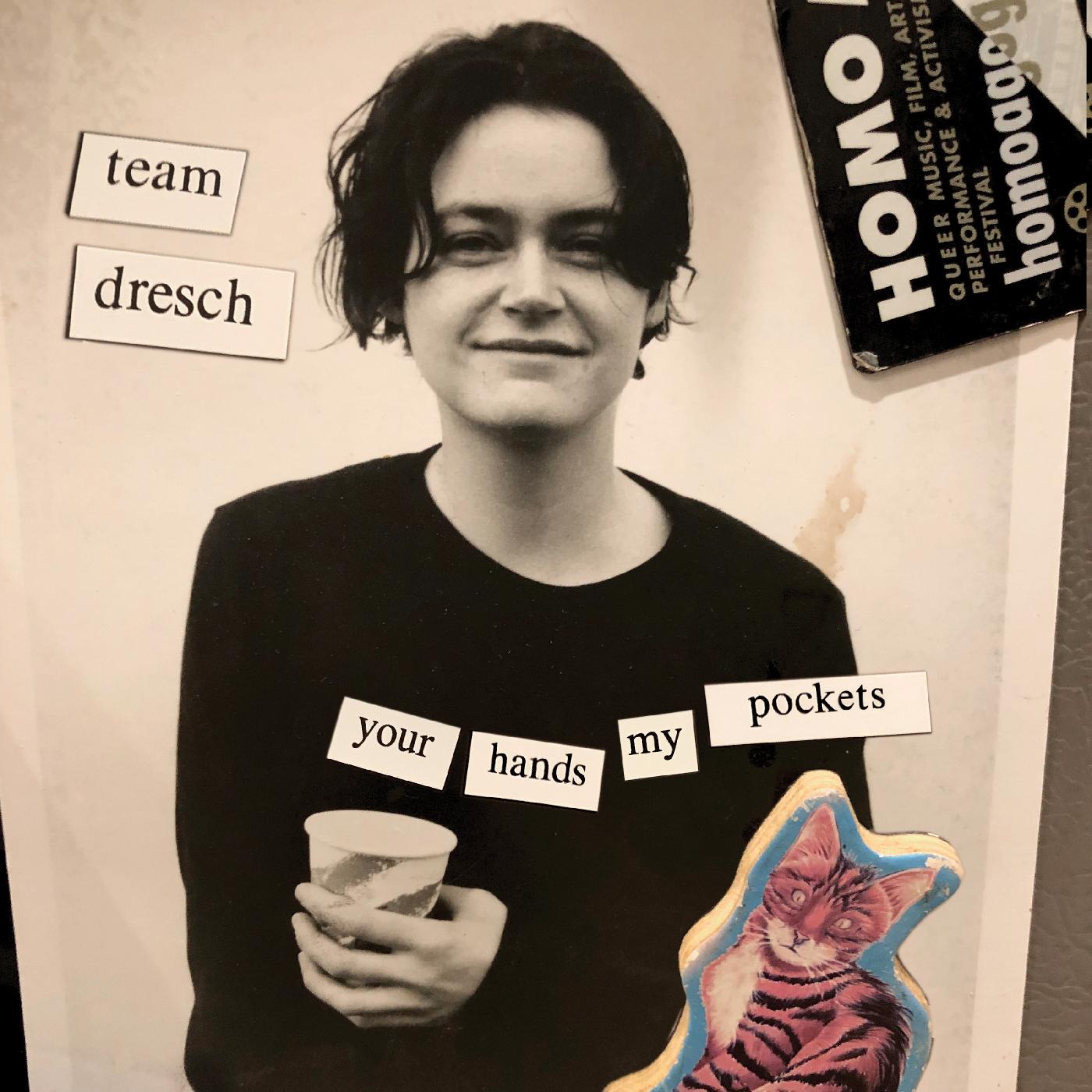 Team Dresch - Your Hands My Pockets b/w Basket (Sky Blue Vinyl) (7-Inch Single) - Joco Records