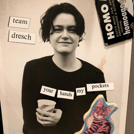 Team Dresch - Your Hands My Pockets b/w Basket (Sky Blue Vinyl) (7-Inch Single) - Joco Records