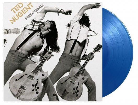 Ted Nugent - Free For All (Limited Edition Import, 180 Gram, Translucent Blue Vinyl) (LP) - Joco Records