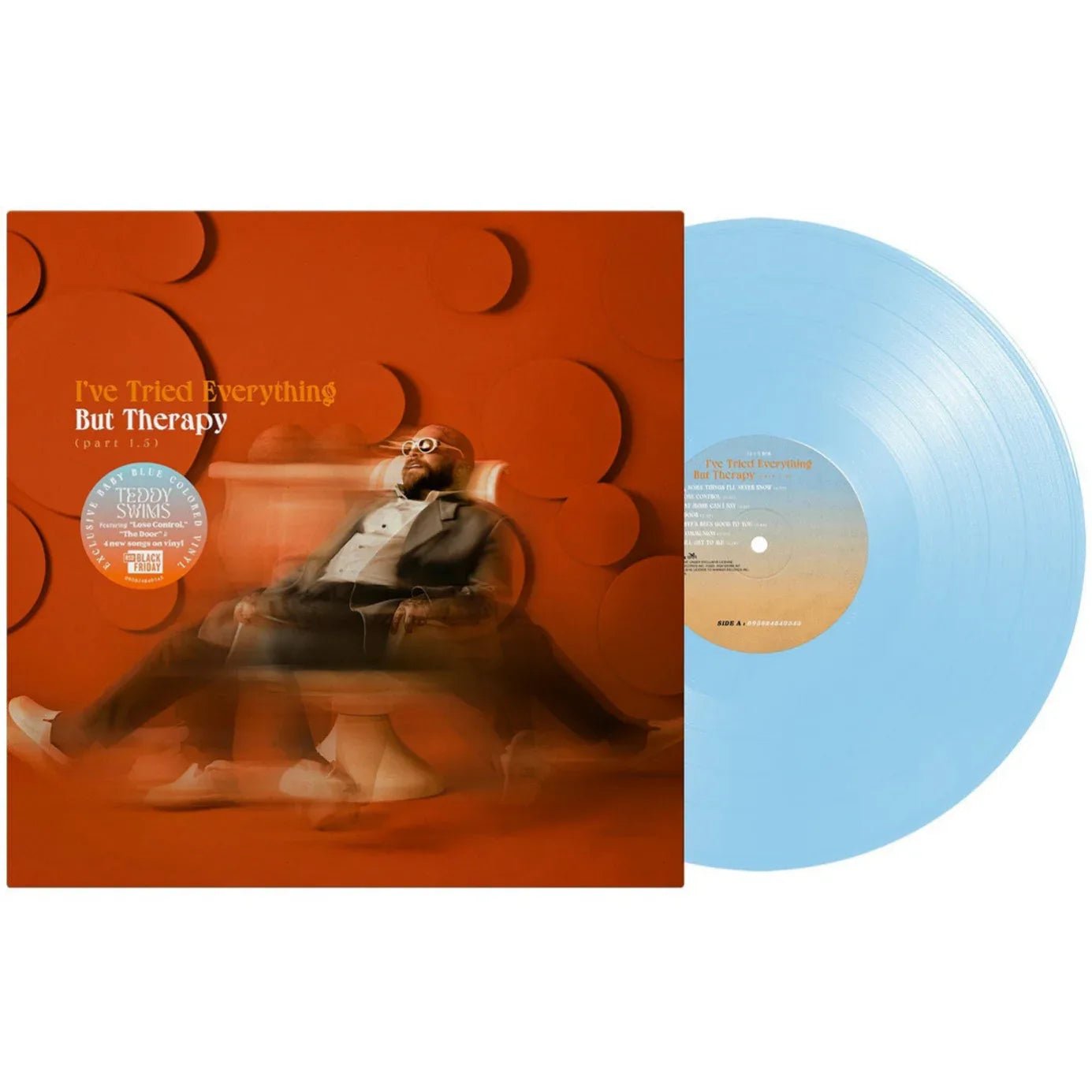 Teddy Swims - I've Tried Everything But Thereapy (Part 1.5) (RSD Exclusive, Baby Blue Vinyl) (LP) - Joco Records
