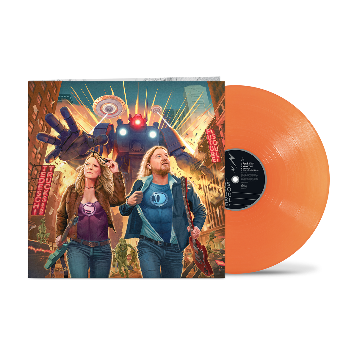 Tedeschi Trucks Band - Future Soul (Indie Exclusive, Limited) (180 Gram Orange Crush) (LP) - Joco Records