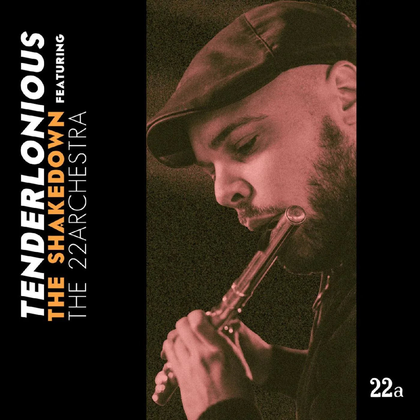 Tenderlonious - The Shakedown Feat. The 22Archestra (Transparent Orange Vinyl) (2 LP) - Joco Records