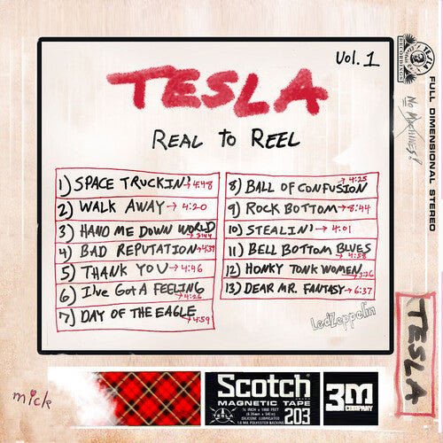 Tesla - Real to Reel Vol 1 (Deluxe Edition) (2 LP) - Joco Records