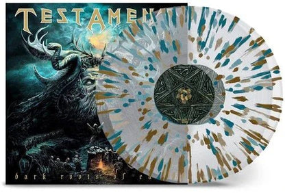 Testament - Dark Roots of Earth (Clear Vinyl, Gold & Green Splatter Vinyl, Gatefold) (2 LP) - Joco Records