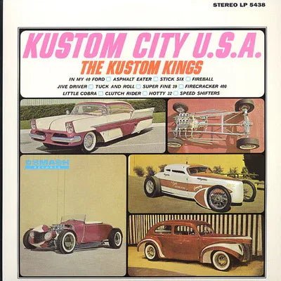 The (1964) Kustom Kings - Kustom City U.S.A. (LP) - Joco Records