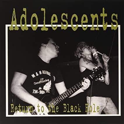 The Adolescents - Return To The Black Hole  (Vinyl)