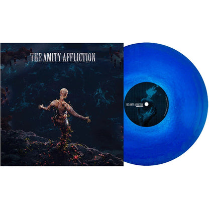 The Amity Affliction - Let The Ocean Take Me (Redux) (Indie Exclusive, White In Aqua Blue In Royal Blue Vinyl) (LP) - Joco Records