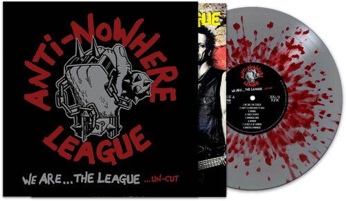 The Anti-Nowhere League - We Are The League - Splatter Silver Red (Vinyl) - Joco Records