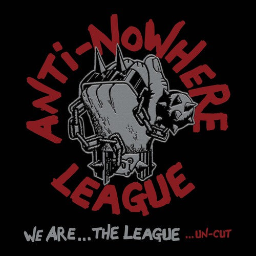 The Anti-Nowhere League - We Are The League - Splatter Silver Red