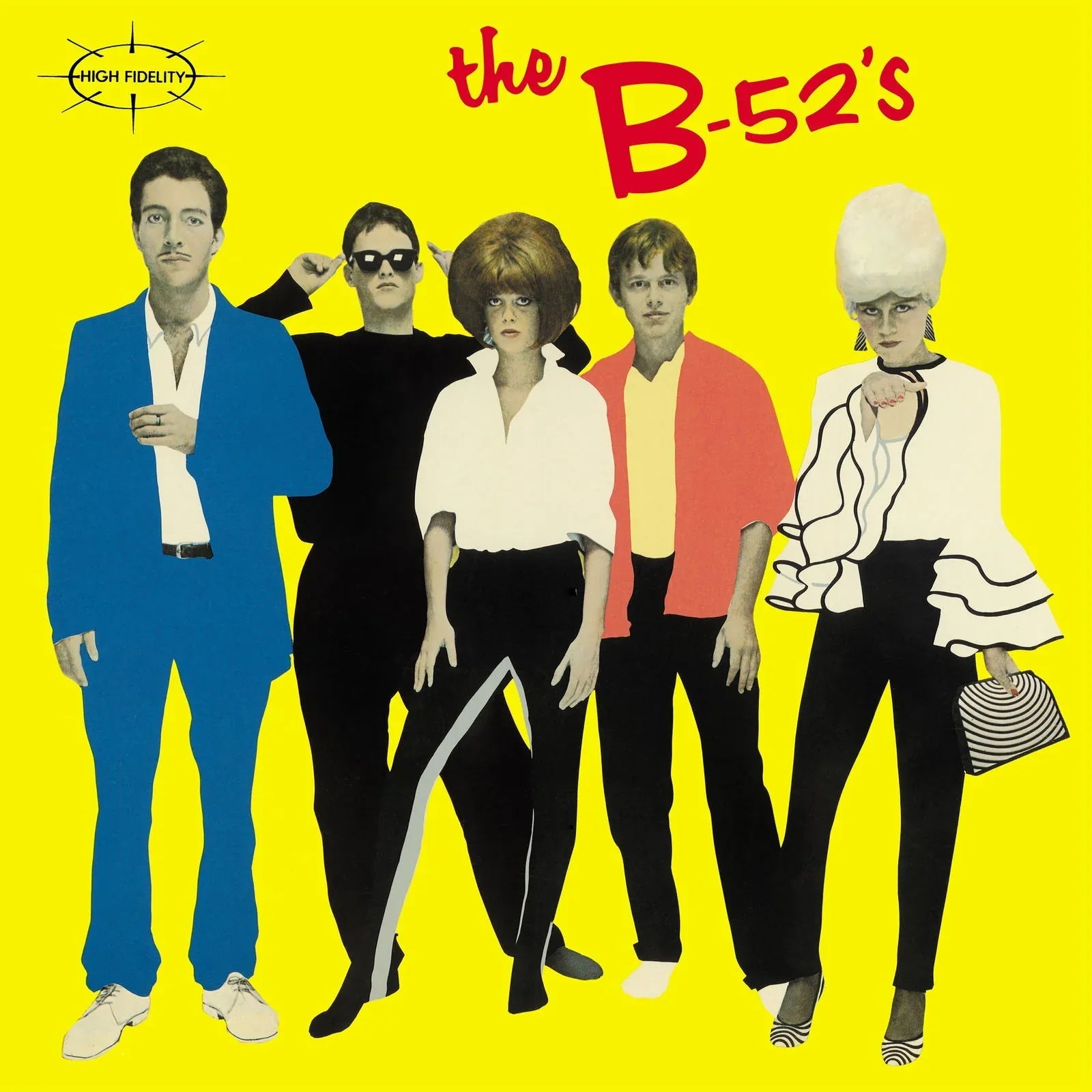 The B-52’s - The B-52’s (Rocktober Exclusive, Clear & Red Splatter Vinyl) (LP) - Joco Records