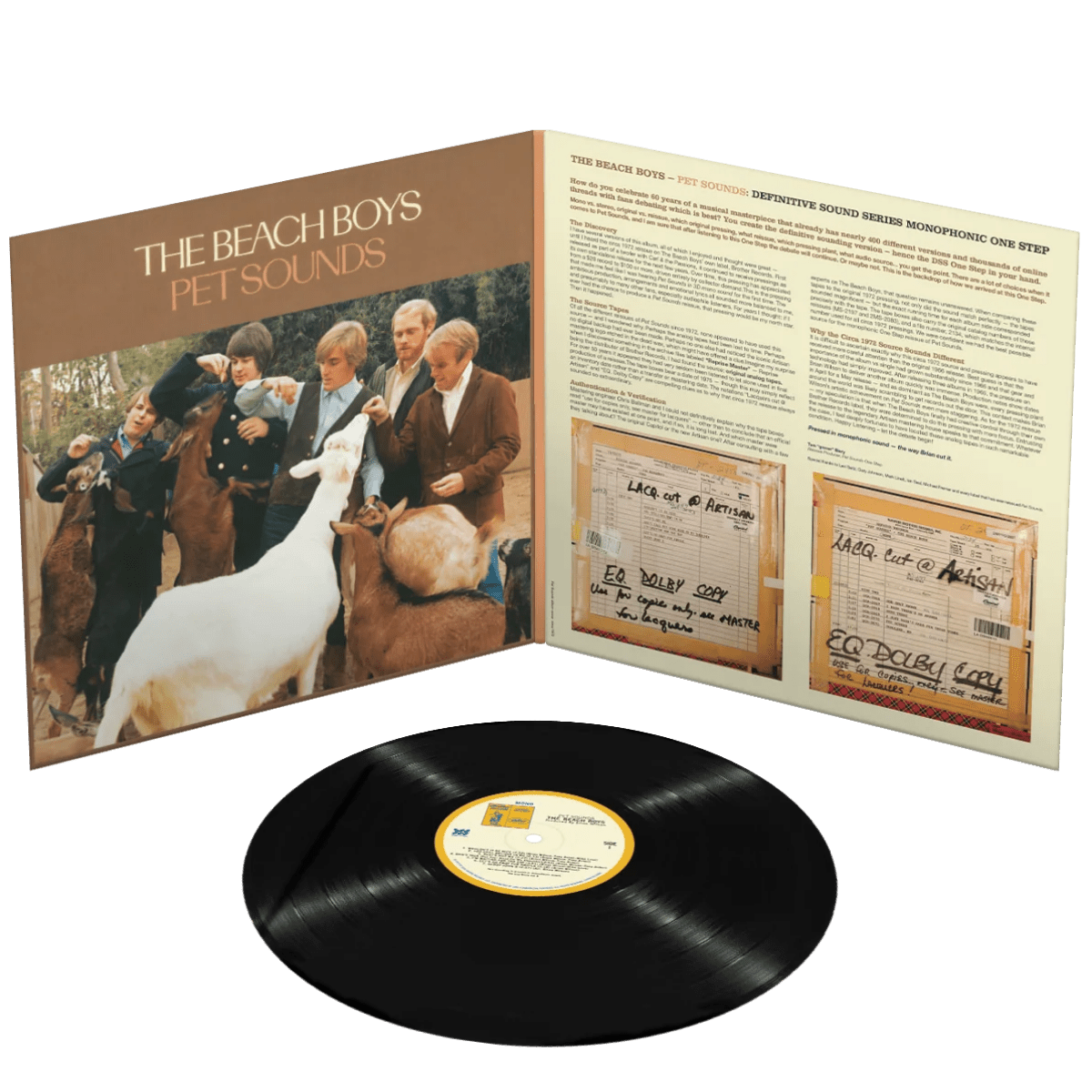 The Beach Boys - Pet Sounds (Indie Exclusive, 180 Gram, One-Step Vinyl) (LP) - Joco Records