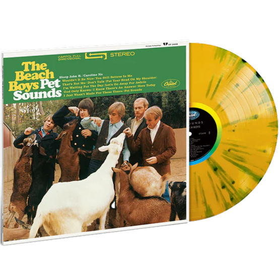 The Beach Boys - Pet Sounds (Limited Edition, Yellow & Green Splatter Vinyl)