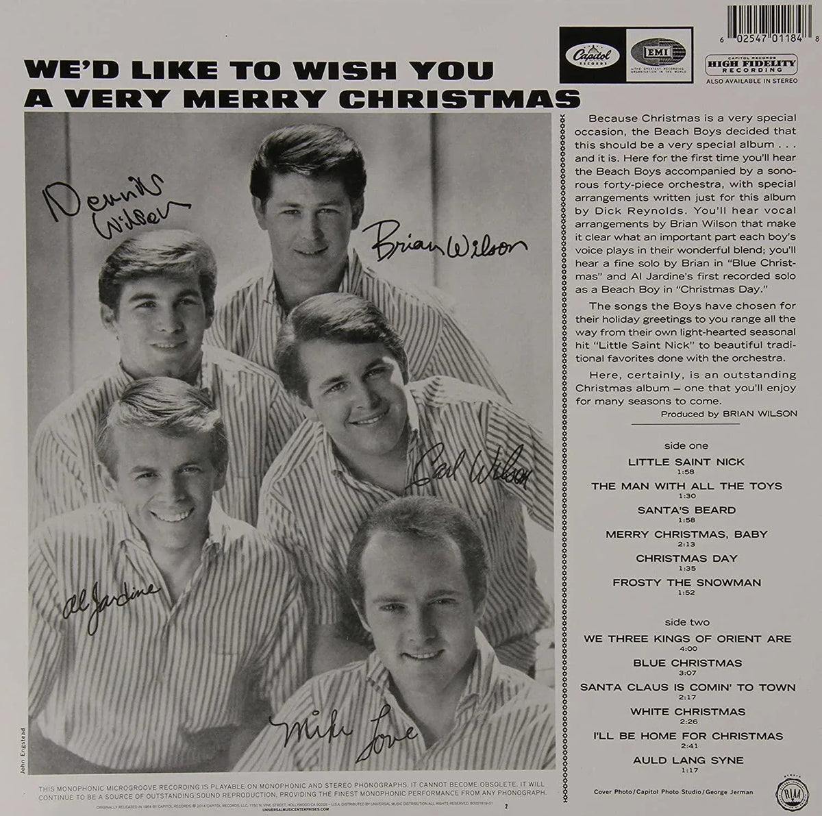 The Beach Boys - The Beach Boys' Christmas Album (Mono, Remastered) (LP) - Joco Records