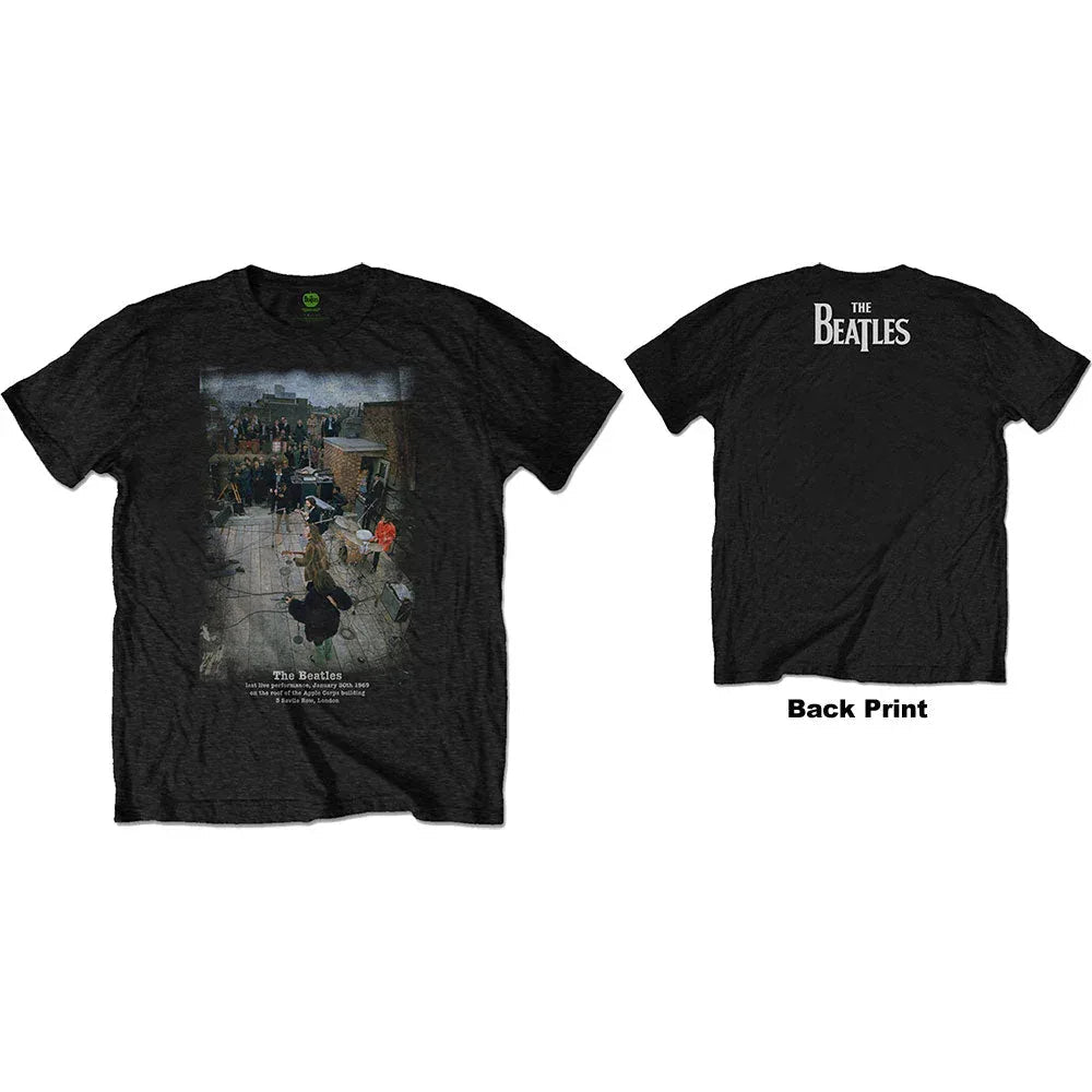 The Beatles - 3 Savile Row - Rooftop Tee (T-Shirt) - Joco Records