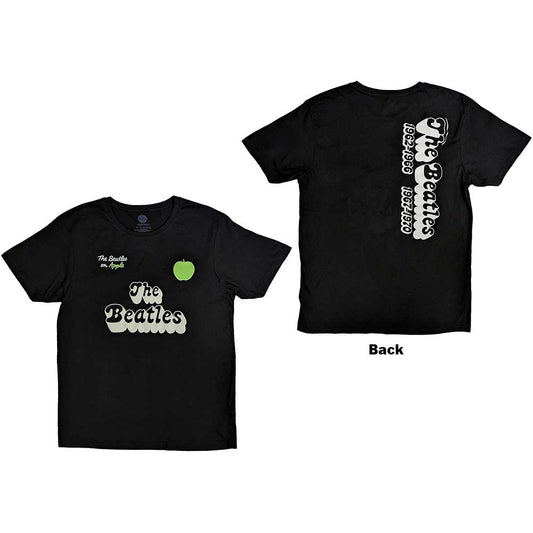 The Beatles - 70S Logo & Years (T-Shirt) - Joco Records