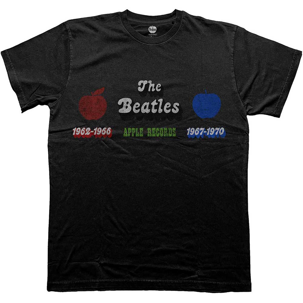 The Beatles - Apple Years Red & Blue (T-Shirt) - Joco Records