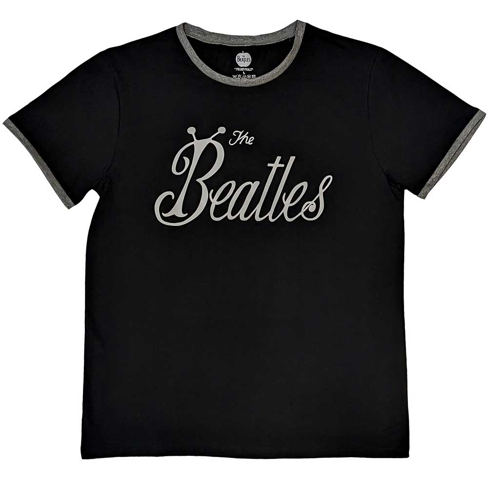 The Beatles - Bug Logo Black