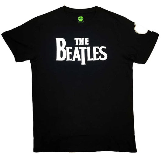 The Beatles - Drop T Beatles Logo (T-Shirt) - Joco Records