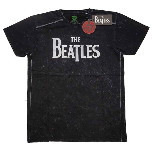 The Beatles - Drop T Beatles Logo Shirt (T-Shirt)