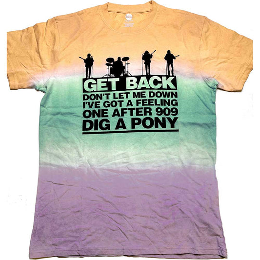 The Beatles - Get Back Gradient (T-Shirt)