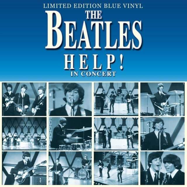 The Beatles - Help! In Concert (Limited Edition, Blue Vinyl) (LP) - Joco Records