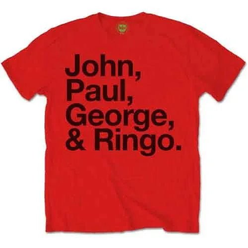 The Beatles - John, Paul, George & Ringo (T-Shirt) - Joco Records