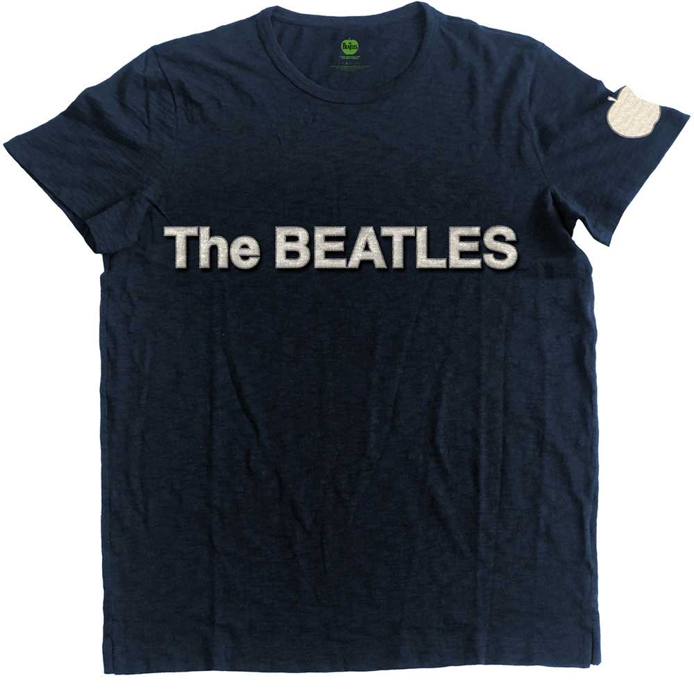 The Beatles - Logo & Apple (T-Shirt) - Joco Records