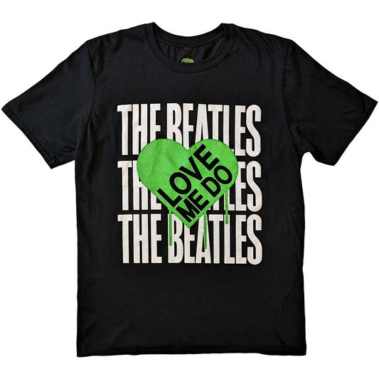 The Beatles - Love Me Do Graffiti Heart (T-Shirt) - Joco Records