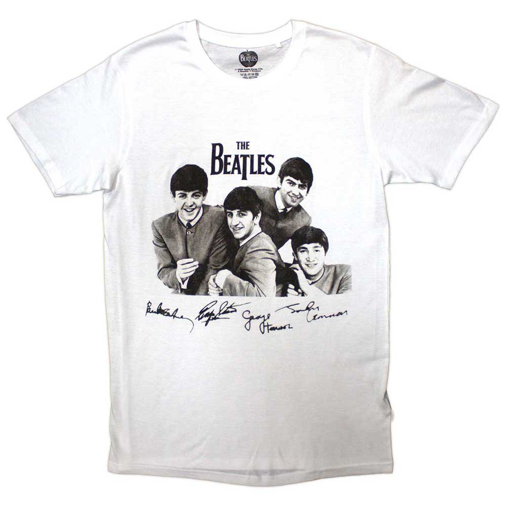 The Beatles - Mop Tops & Signatures (T-Shirt)