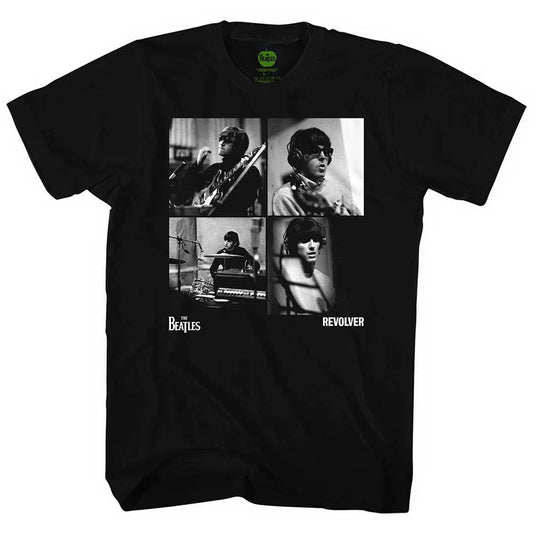 The Beatles - Revolver Studio Shots Tee (T-Shirt) - Joco Records