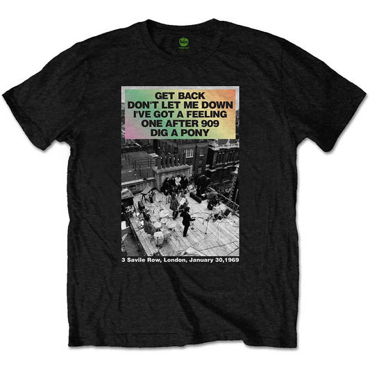The Beatles - Rooftop Songs Gradient (T-Shirt) - Joco Records