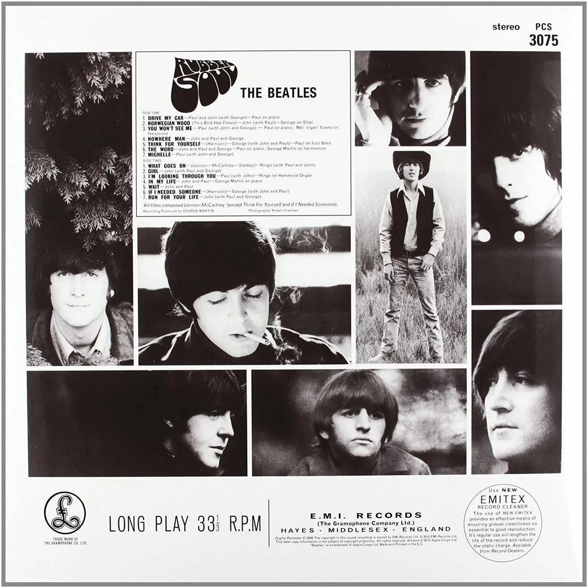 The Beatles - Rubber Soul (Remastered, 180 Gram) (LP) - Joco Records