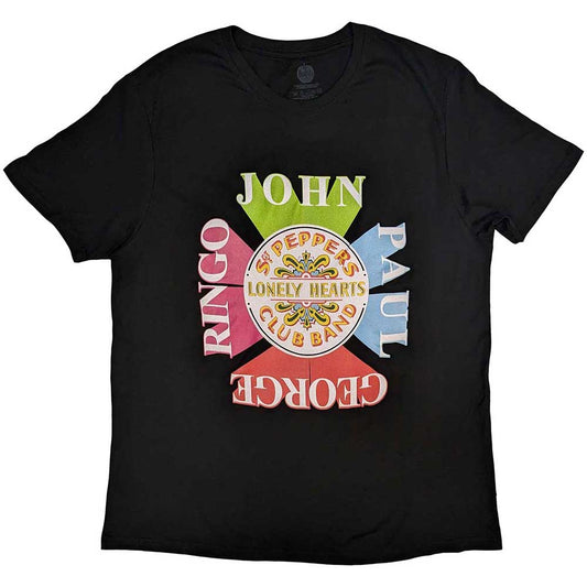 The Beatles - Sgt Pepper Drum & Names (T-Shirt) - Joco Records