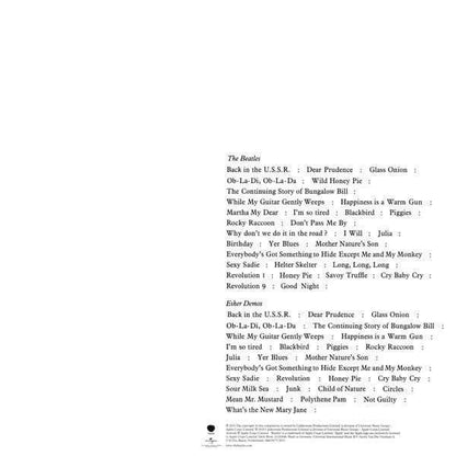 The Beatles - The Beatles (The White Album) + Esher Demos (Limited Edition, 180 Gram) (4 LP) - Joco Records