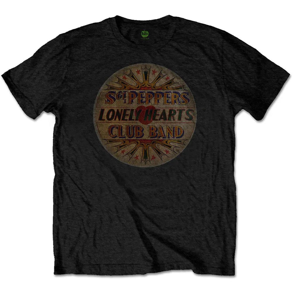 The Beatles - Vintage Drum Head (T-Shirt) - Joco Records
