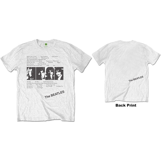 The Beatles - White Album Tracks (T-Shirt) - Joco Records