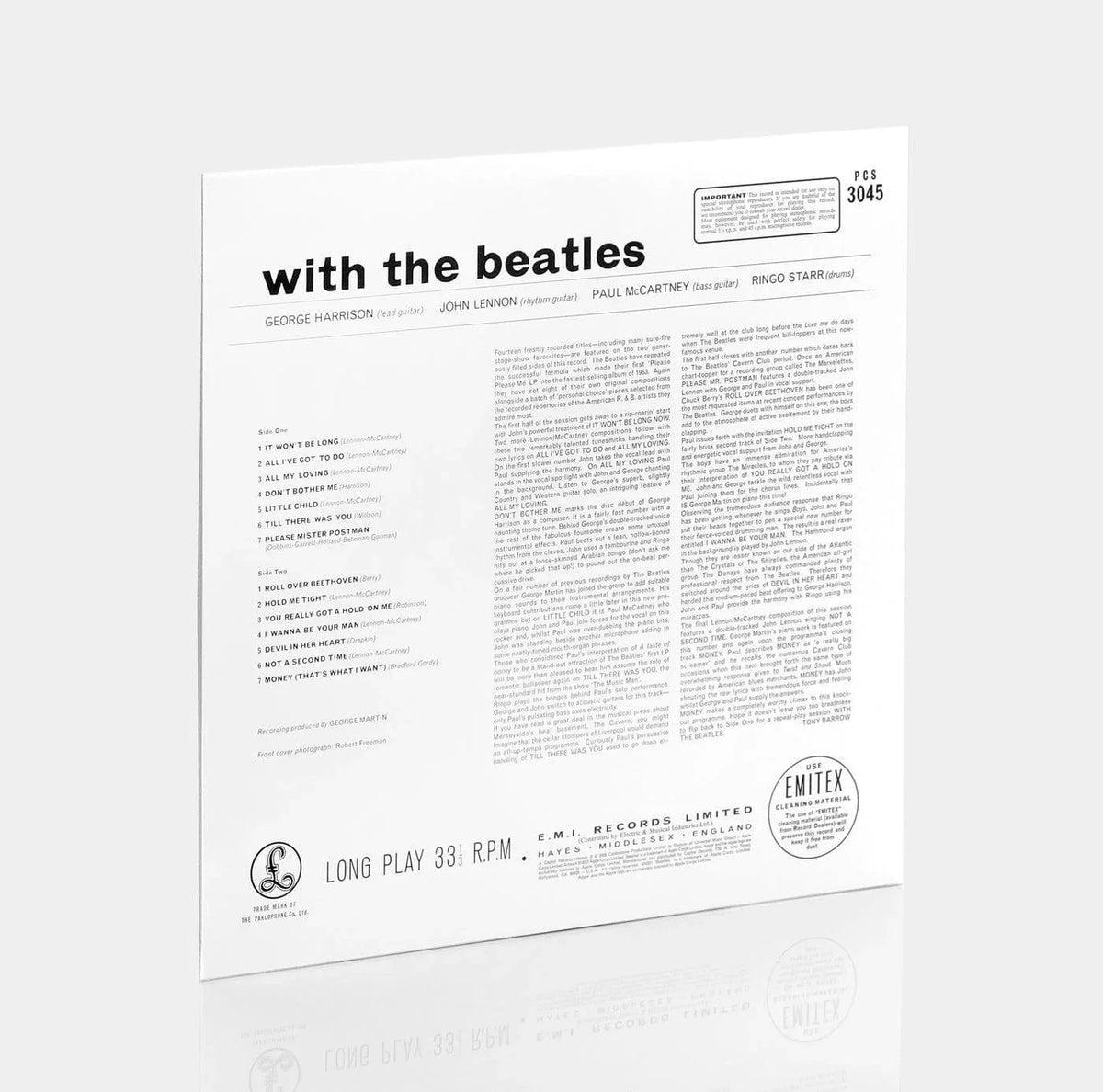 The Beatles - With The Beatles (2009 Remaster, 180 Gram) (LP) - Joco Records