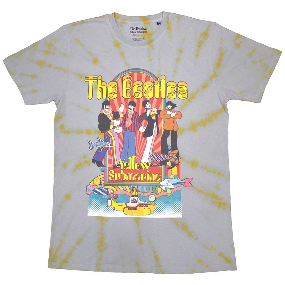 The Beatles - Yellow Submarine Band & Fish (T-Shirt) - Joco Records