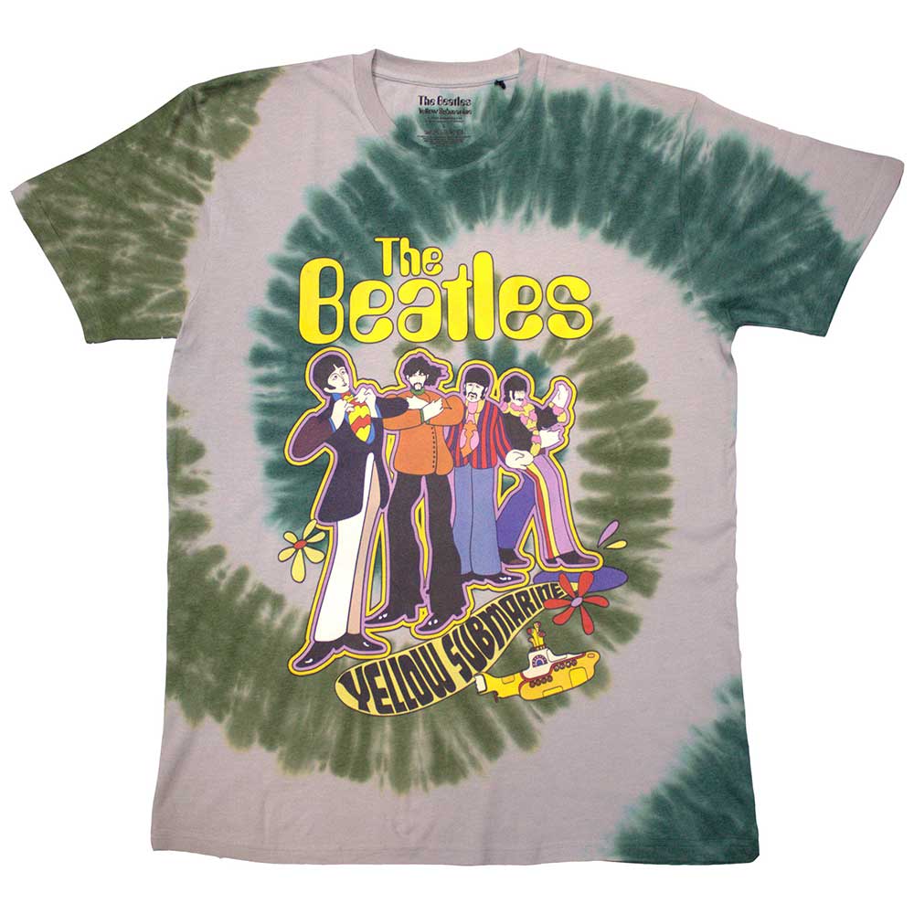 The Beatles - Yellow Submarine Band In Line (T-Shirt) - Joco Records